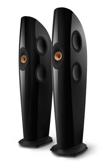 KEF Blade One Meta Boxe de podea - Pereche Piano Black / Copper, imagine oficială KEF 2.