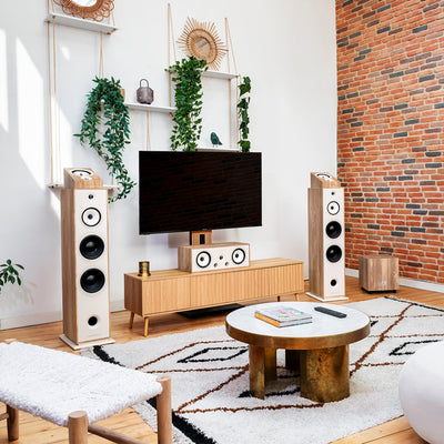 Triangle Borea BRA1 Boxe Dolby Atmos - Pereche Light Oak, imagine oficială.
