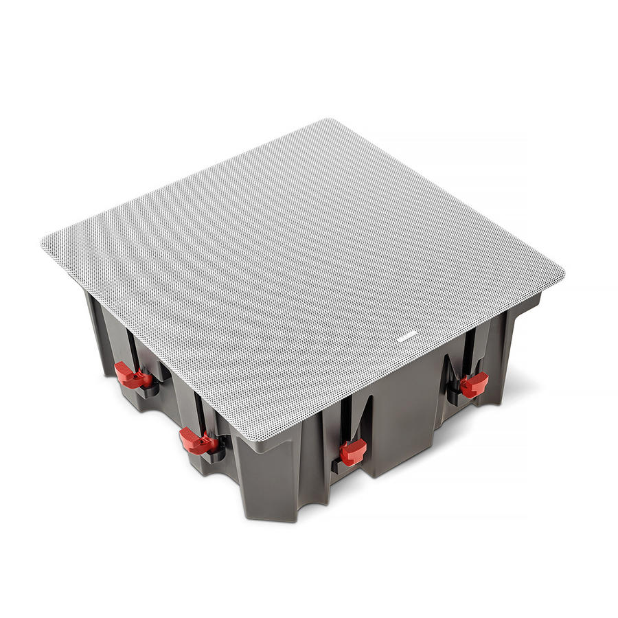 Focal 100 IC 5 LCR – vedere fără grilă, cu cele două woofere Polyglass și tweeterul cu dom inversat