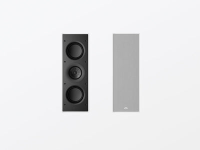 Boxă încastrabilă KEF Ci3120QLM-THX montată în perete, imagine de ambianță