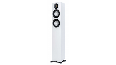 Elac Carina FS 247.4 Boxe de podea - Pereche Satin White, imagine oficială.