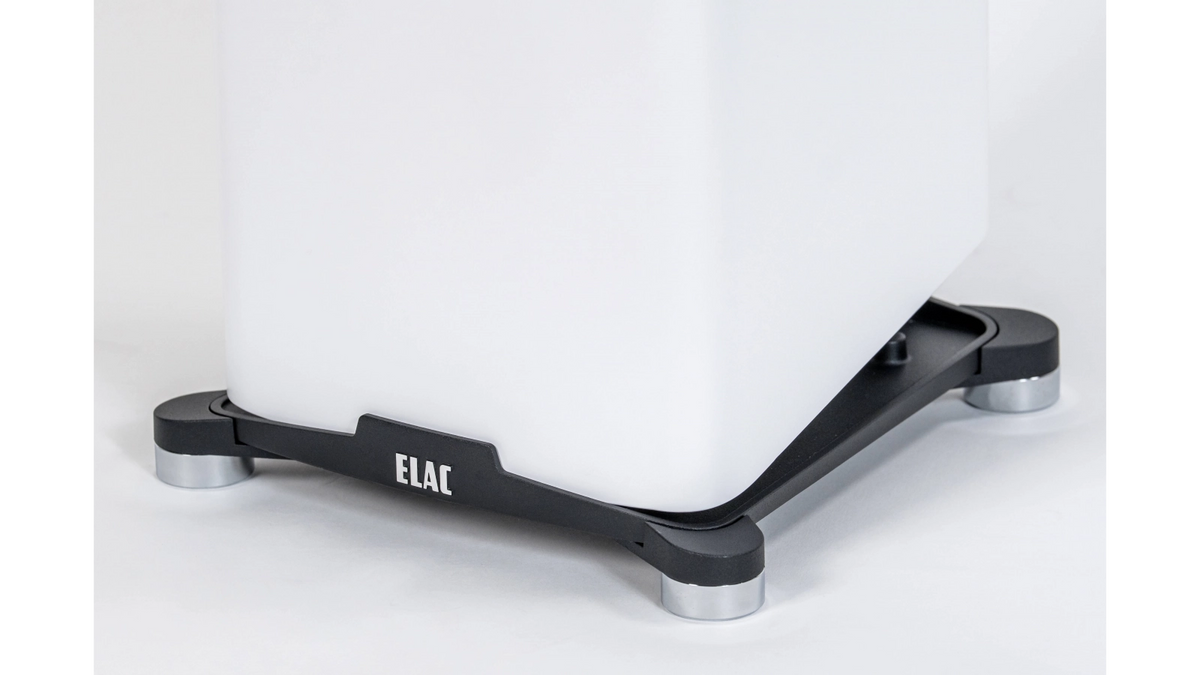 Elac Carina FS 247.4 Boxe de podea - Pereche Satin White, imagine oficială.