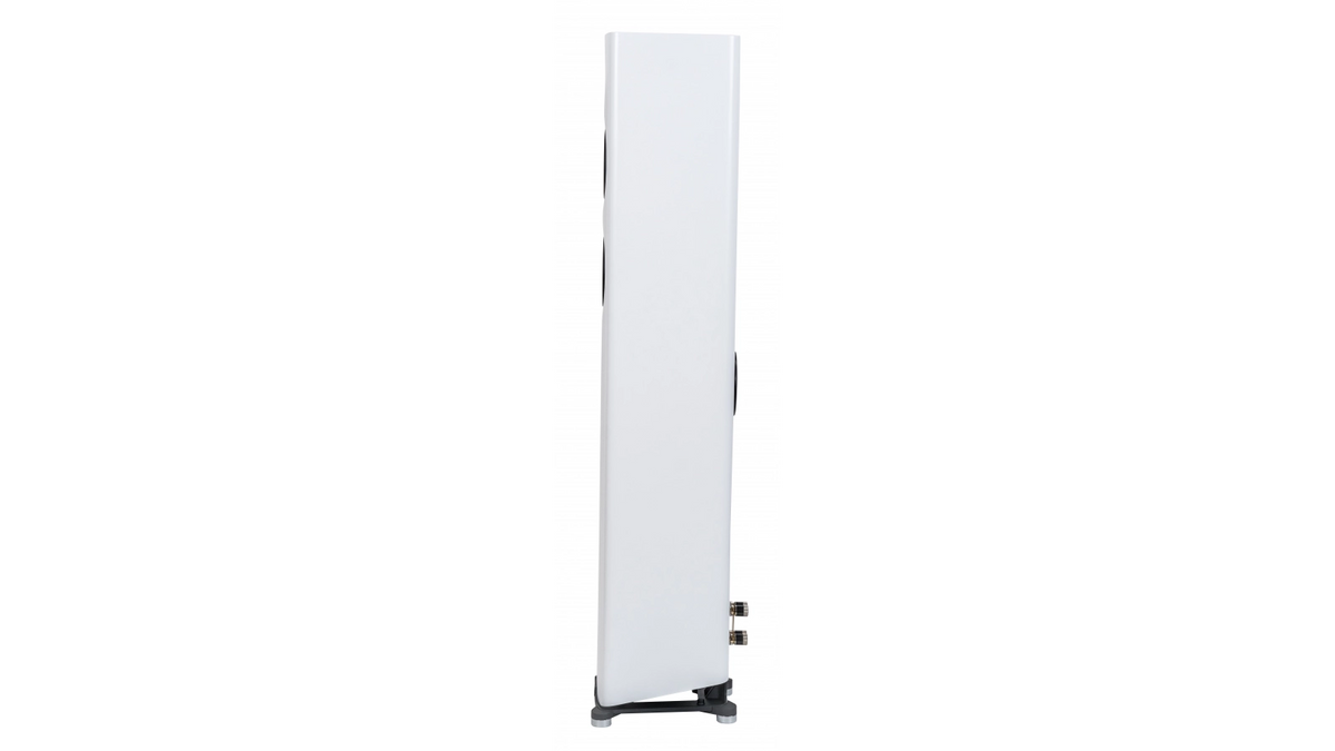 Elac Carina FS 247.4 Boxe de podea - Pereche Satin White, imagine oficială.