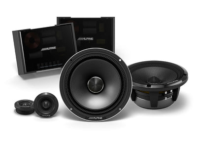 Set boxe auto Alpine HDZ-65CS pe 2 căi de 16.5 cm, vedere de ansamblu