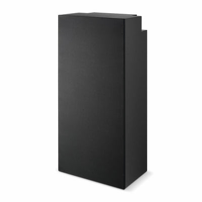 Focal Cinema Sub Subwoofer, vedere laterală, culoare neagră, design dreptunghiular, fără detalii vizibile.