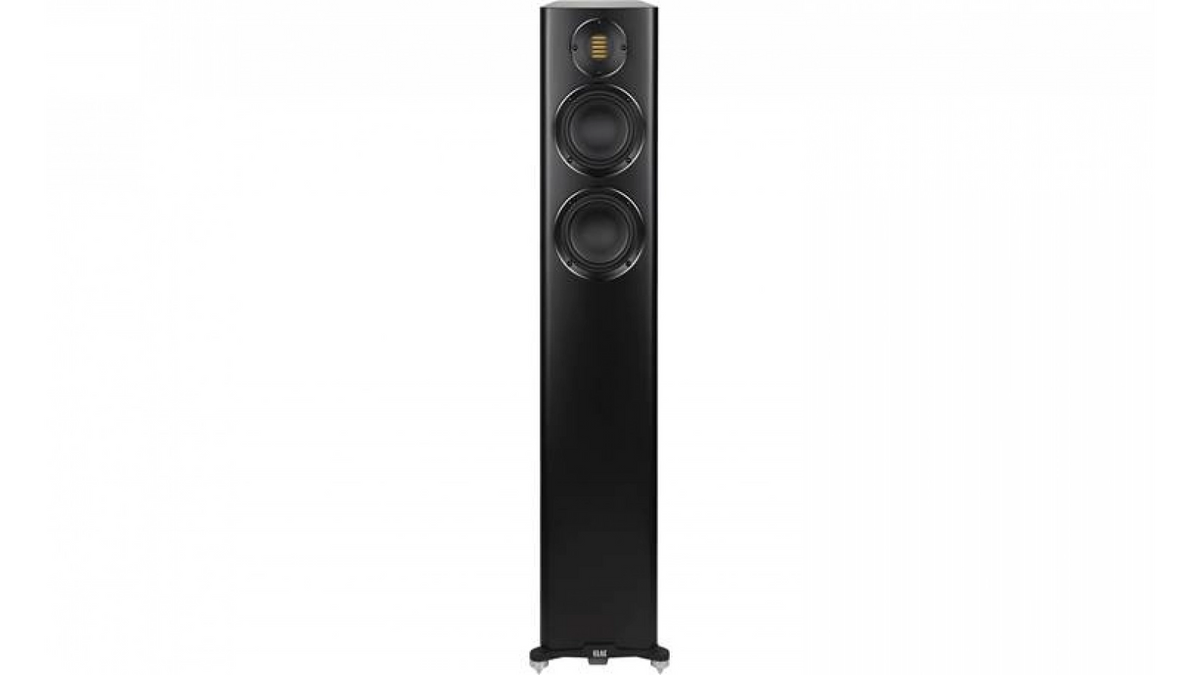 Elac Carina FS 247.4 Boxe de podea - Pereche Satin Black, imagine oficială.