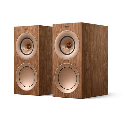 KEF R3 Meta Boxe de raft - Pereche Walnut, imagine oficială.