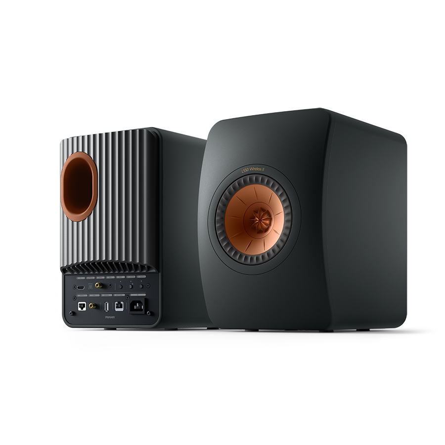 KEF LS50 Wireless II Boxe active Black, imagine oficială KEF 5.