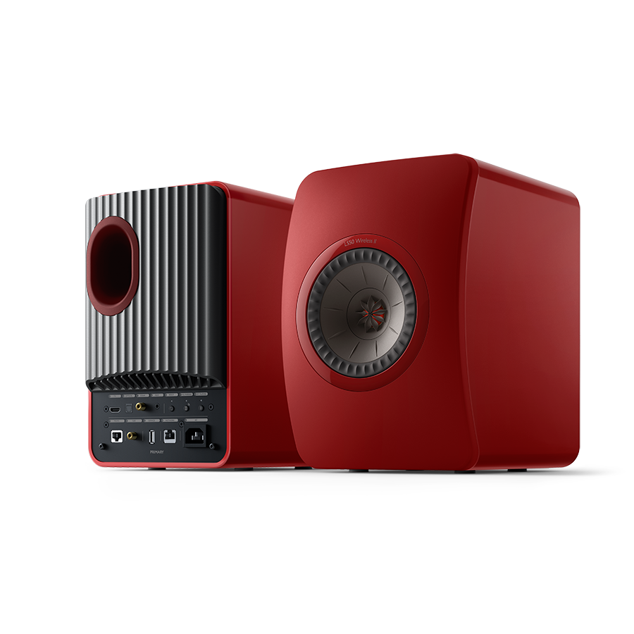 KEF LS50 Wireless II Boxe active Red, imagine oficială KEF 3.