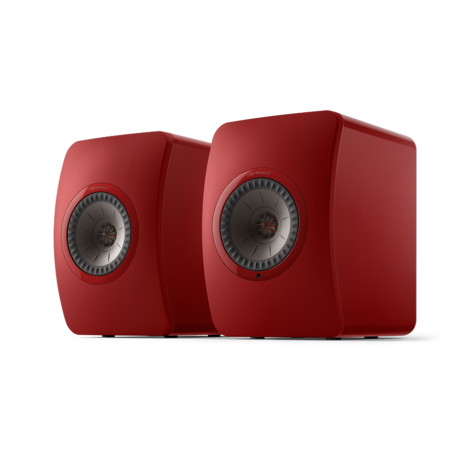 KEF LS50 Wireless II Boxe active Red, imagine oficială KEF 2.