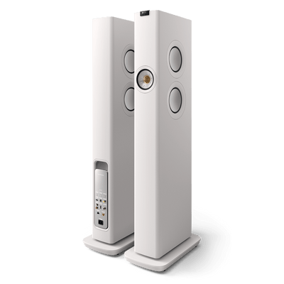 KEF LS60 Boxe active White, imagine oficială KEF 4.