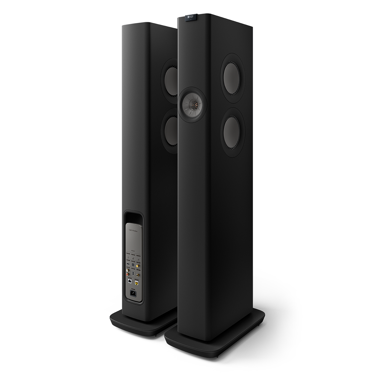 KEF LS60 Boxe active Black, imagine oficială KEF 5.