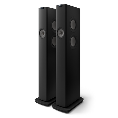 KEF LS60 Boxe active Black, imagine oficială KEF 4.