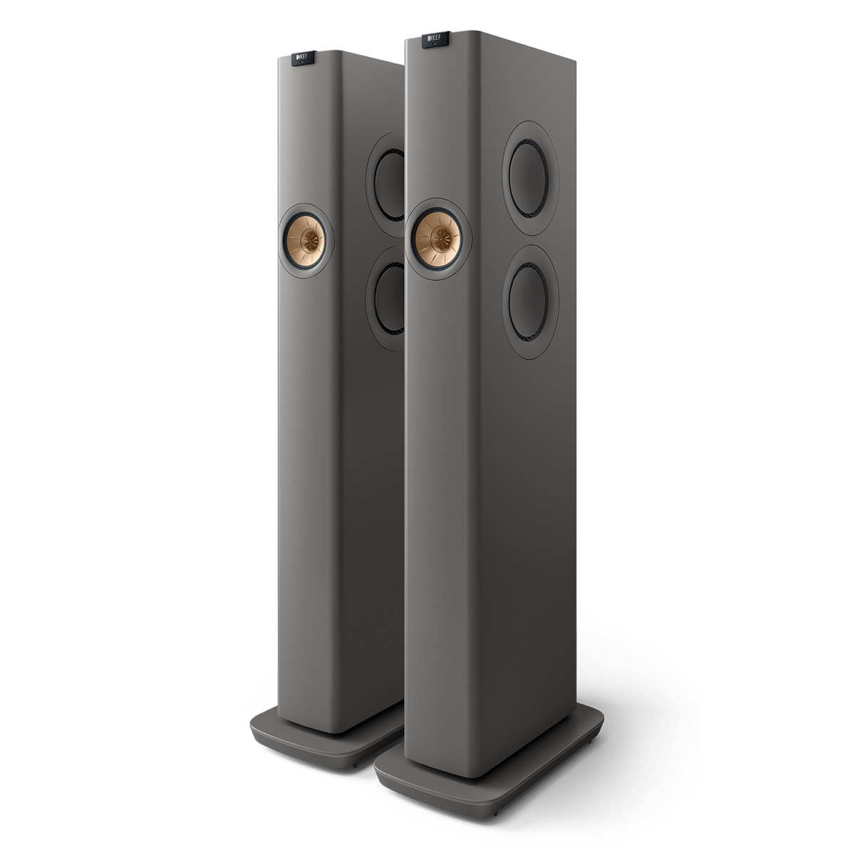 KEF LS60 Boxe active Grey, imagine oficială KEF 3.