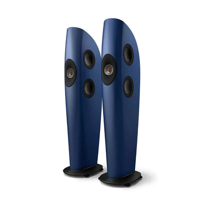KEF Blade One Meta Boxe de podea - Pereche Frosted Blue / Bronze, imagine oficială 1.
