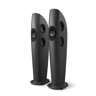 KEF Blade Two Meta Boxe de podea - Pereche Charcoal Grey / Bronze, imagine oficială 1.