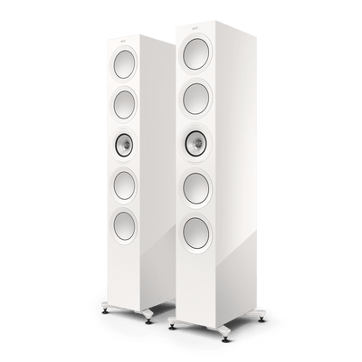 KEF R11 Meta Boxe de podea - Pereche White, imagine oficială KEF 2.