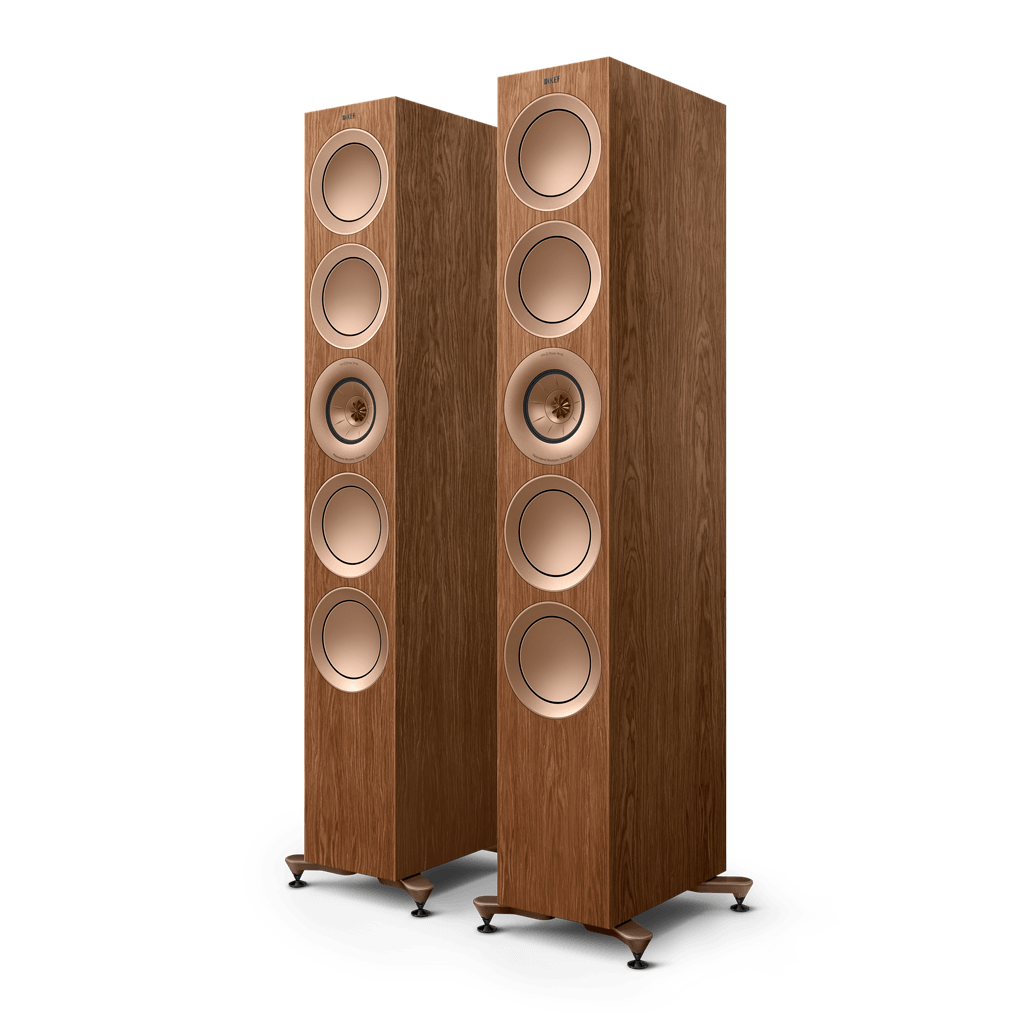 KEF R11 Meta Boxe de podea - Pereche Walnut, imagine oficială KEF 2.