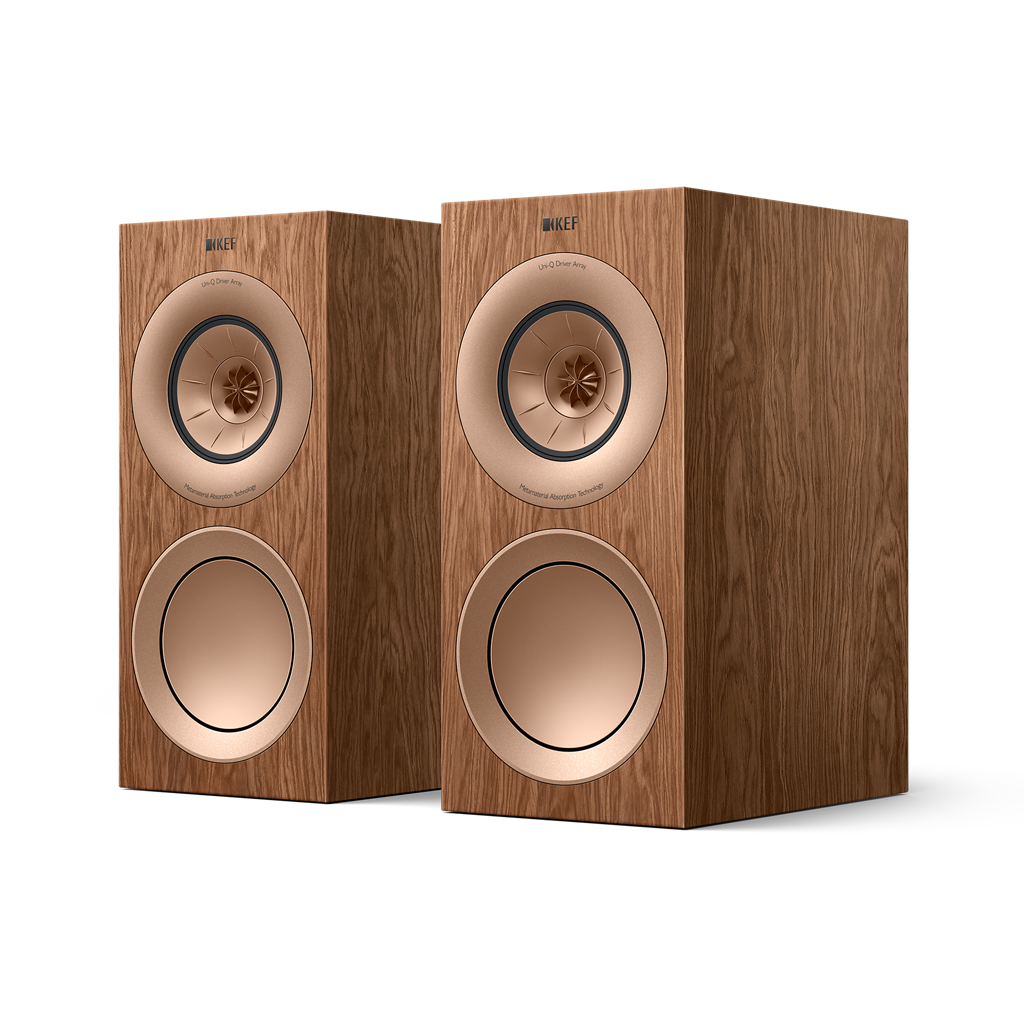 KEF R3 Meta Boxe de raft - Pereche Walnut, imagine oficială KEF 2.